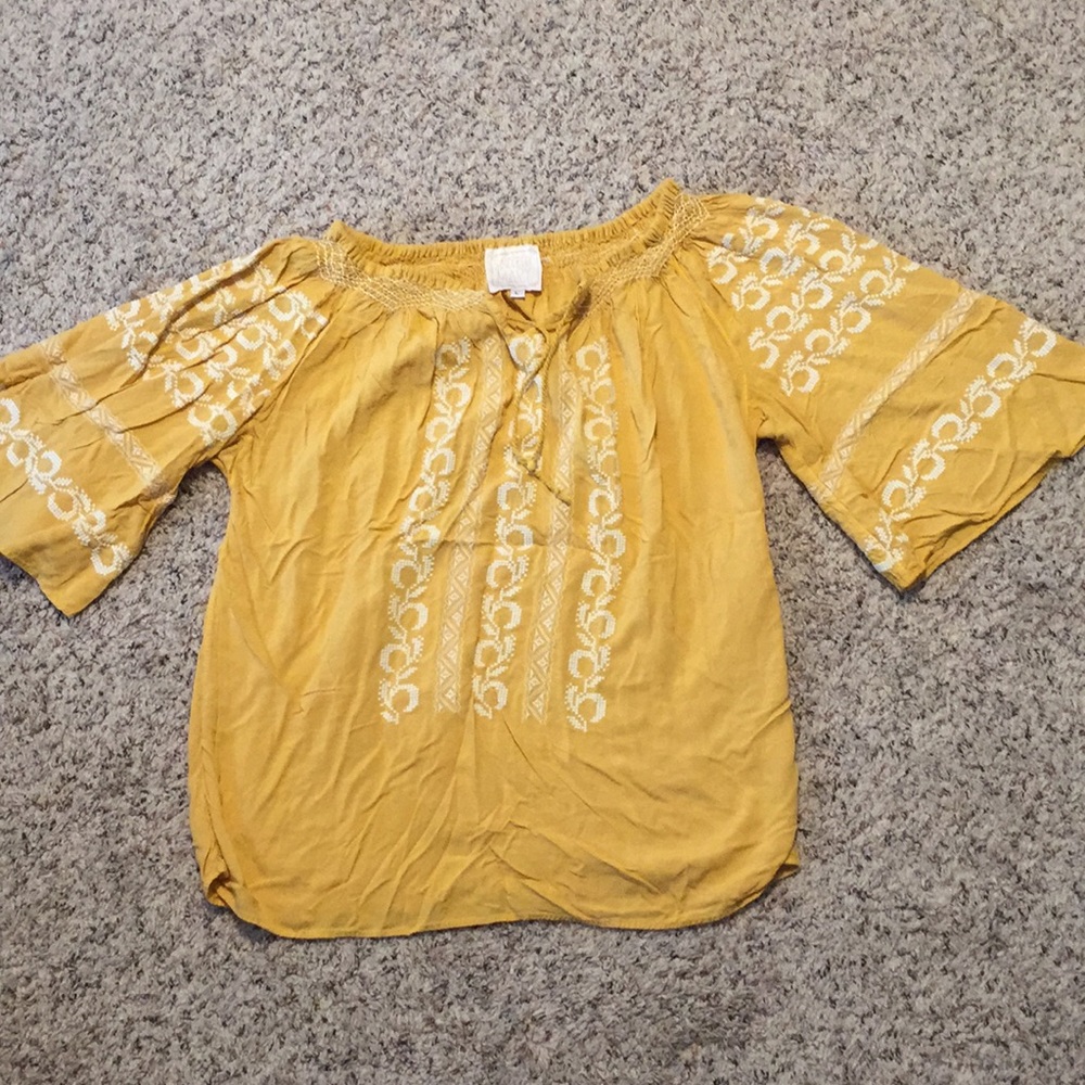 Sincerely Mary peasant top